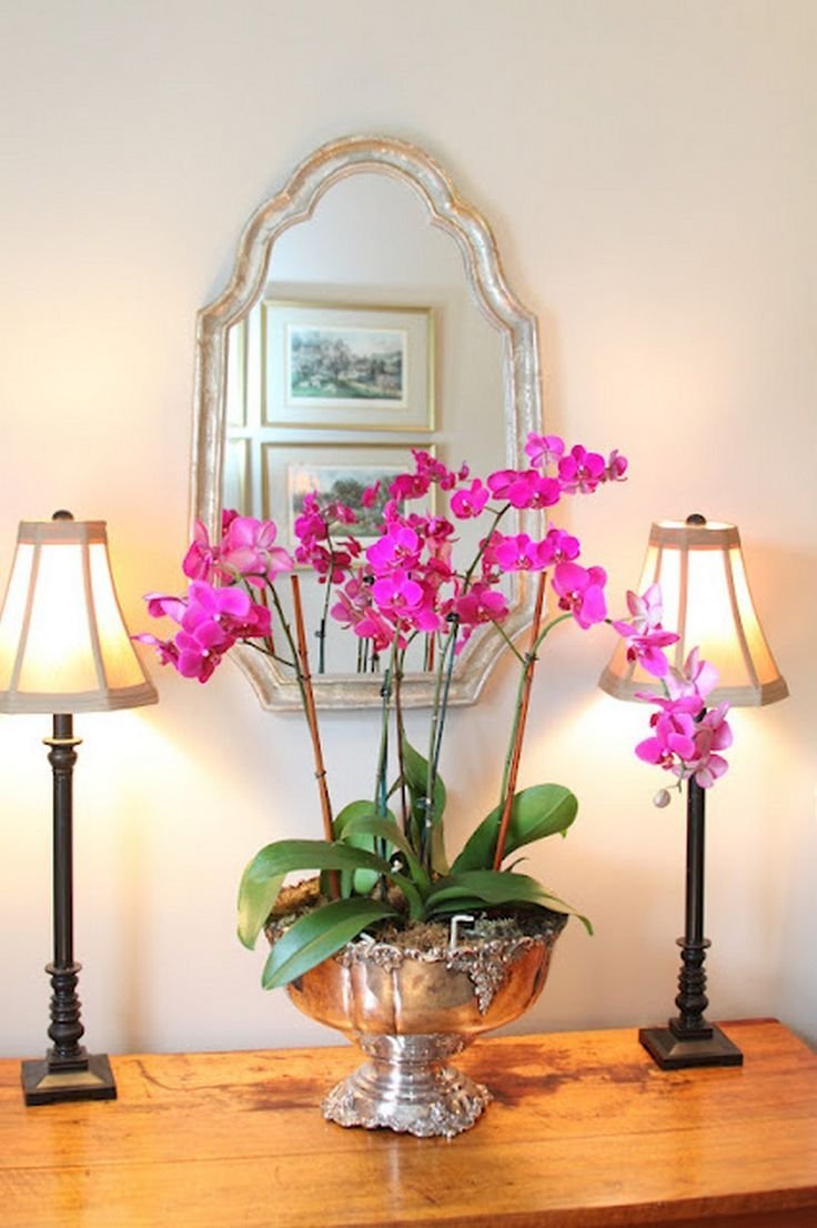Идеи декора с орхидеями