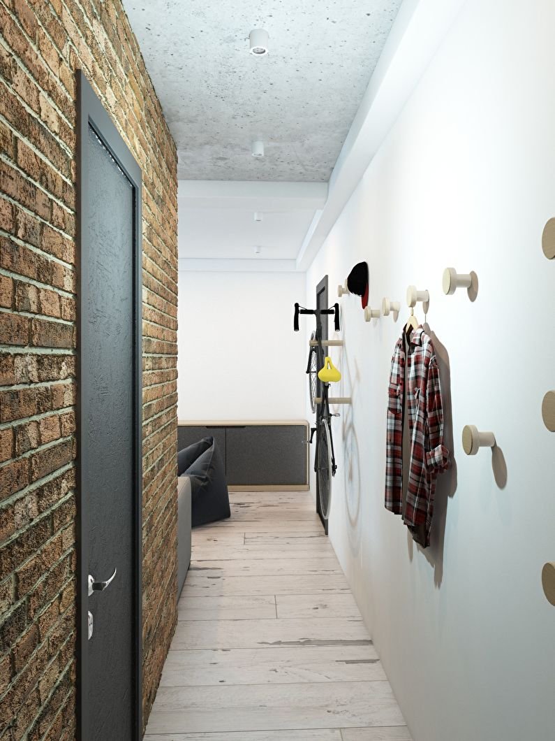 Стильный коридор в квартире