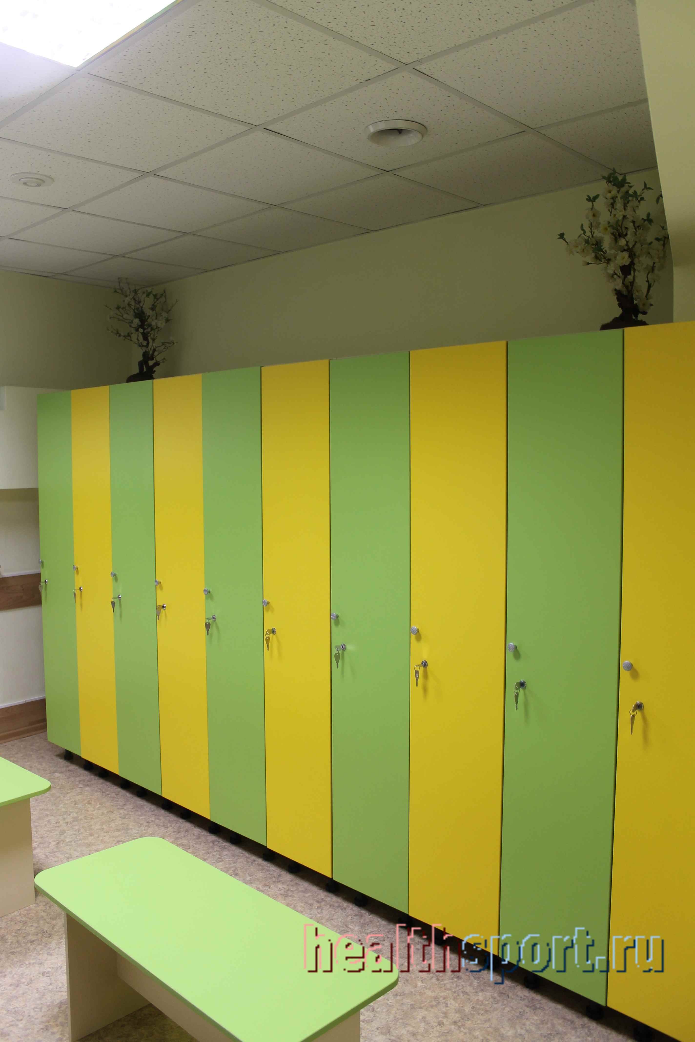Индивидуальные шкафчики для школьников