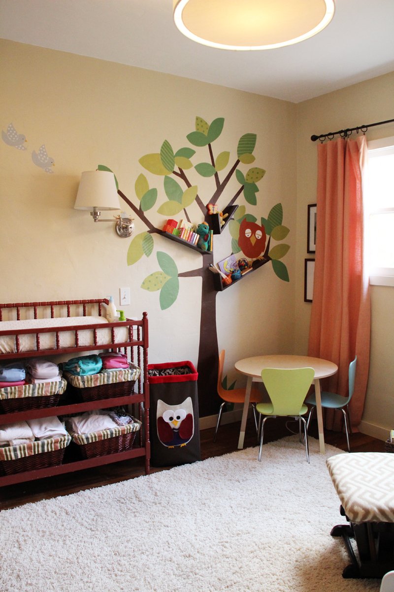 Дерево в детской комнате (подборка)