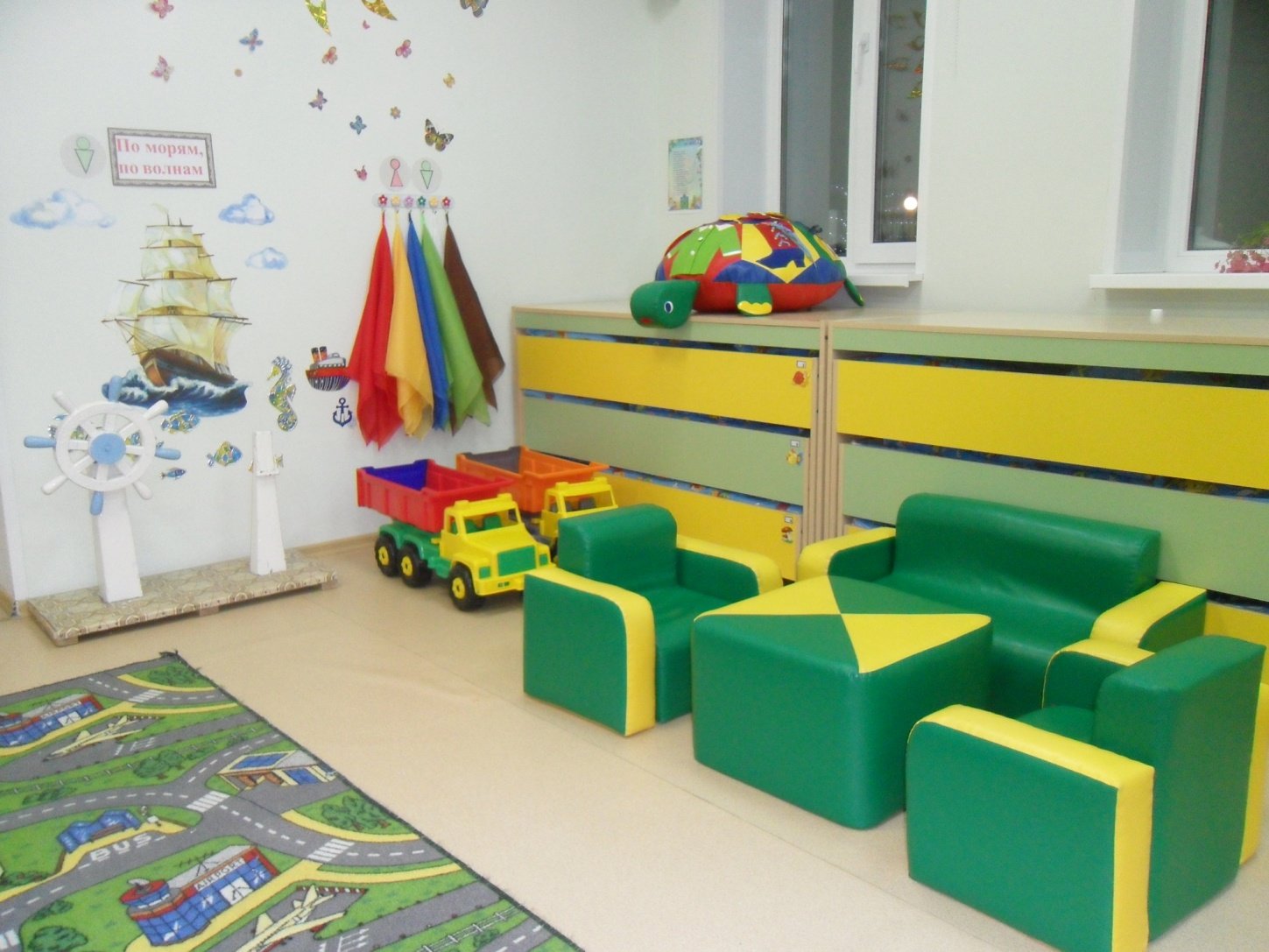 трансформируемая детская мебель для игровых зон детского сада