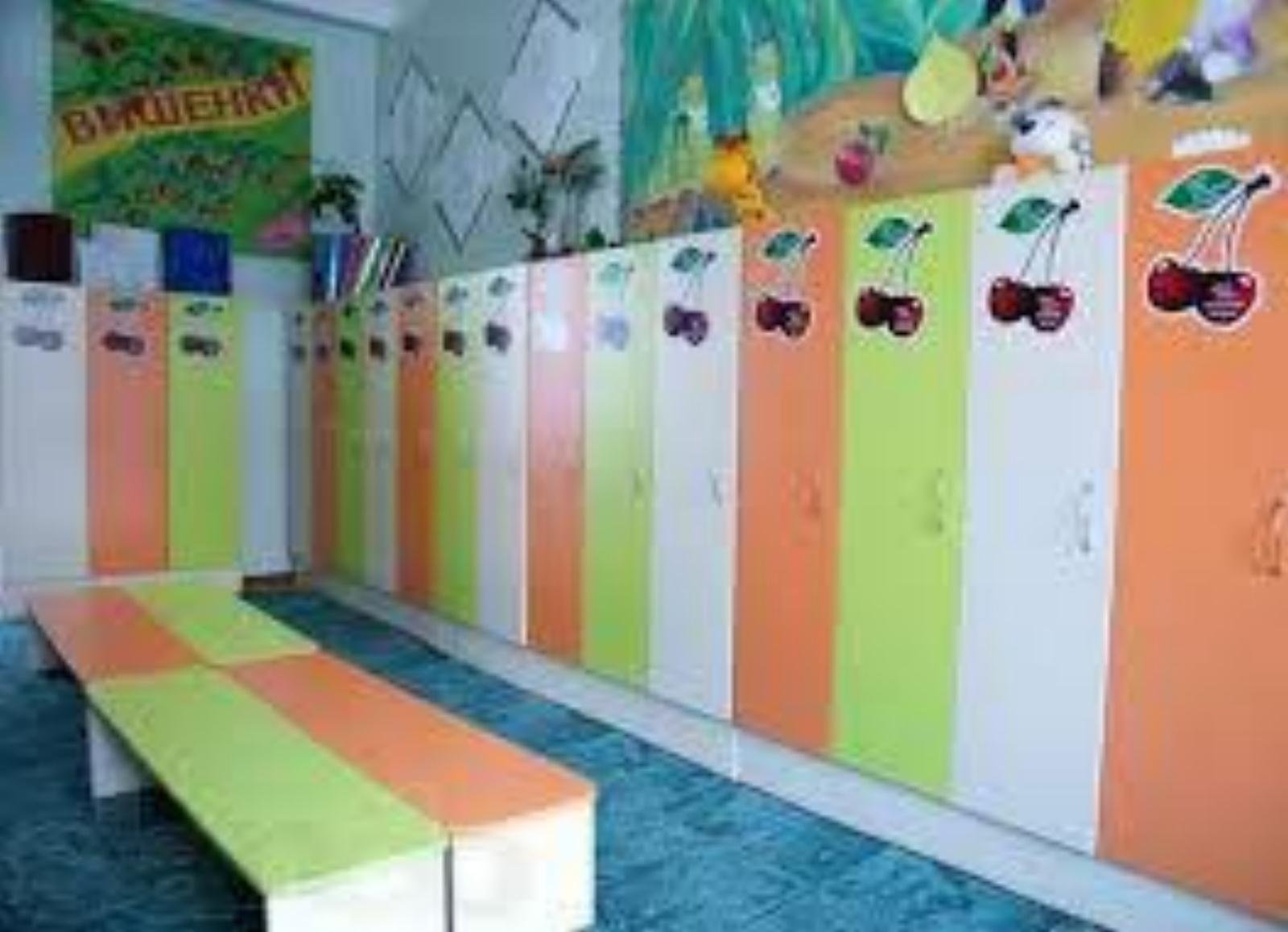 мебель для детского сада в раздевалку