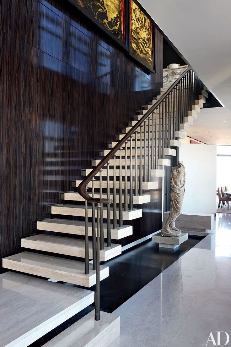 Стильные лестницы в современном стиле
