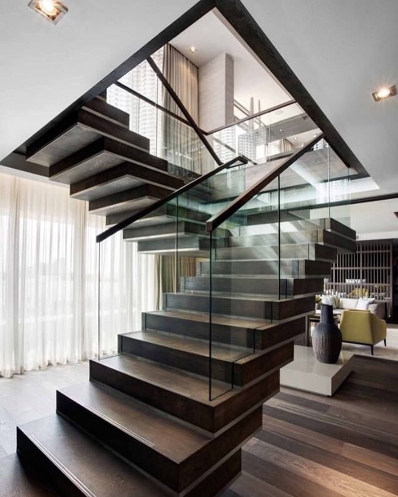 Лестницы в сосвременном стил
