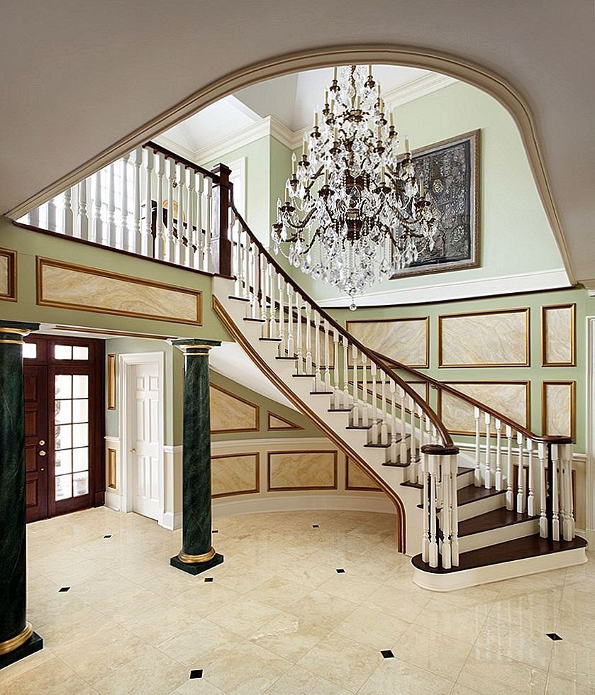 Лестницы в стиле классики