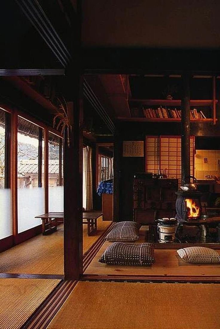 Гостиная в японском стиле живые фото