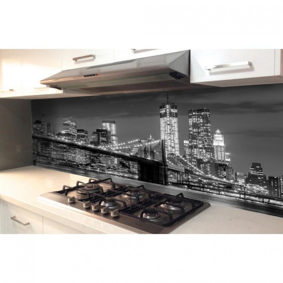 Кухонный фартук (стеновая панель) Манхэттен 1000