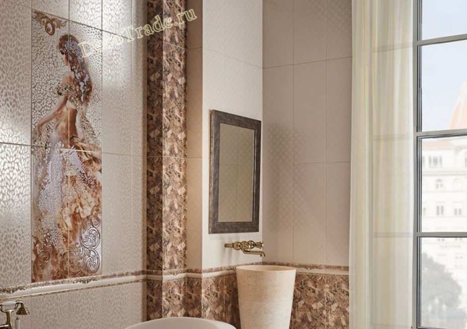 Испанская керамическая плитка для ванной комнаты Venus