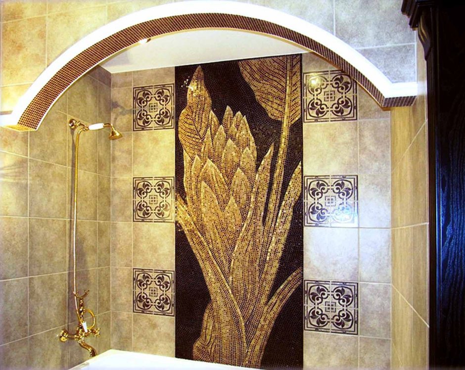 Панно из мозаики для ванной