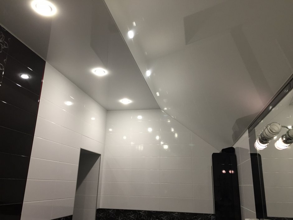 Освещение для подвесных потолков ванная