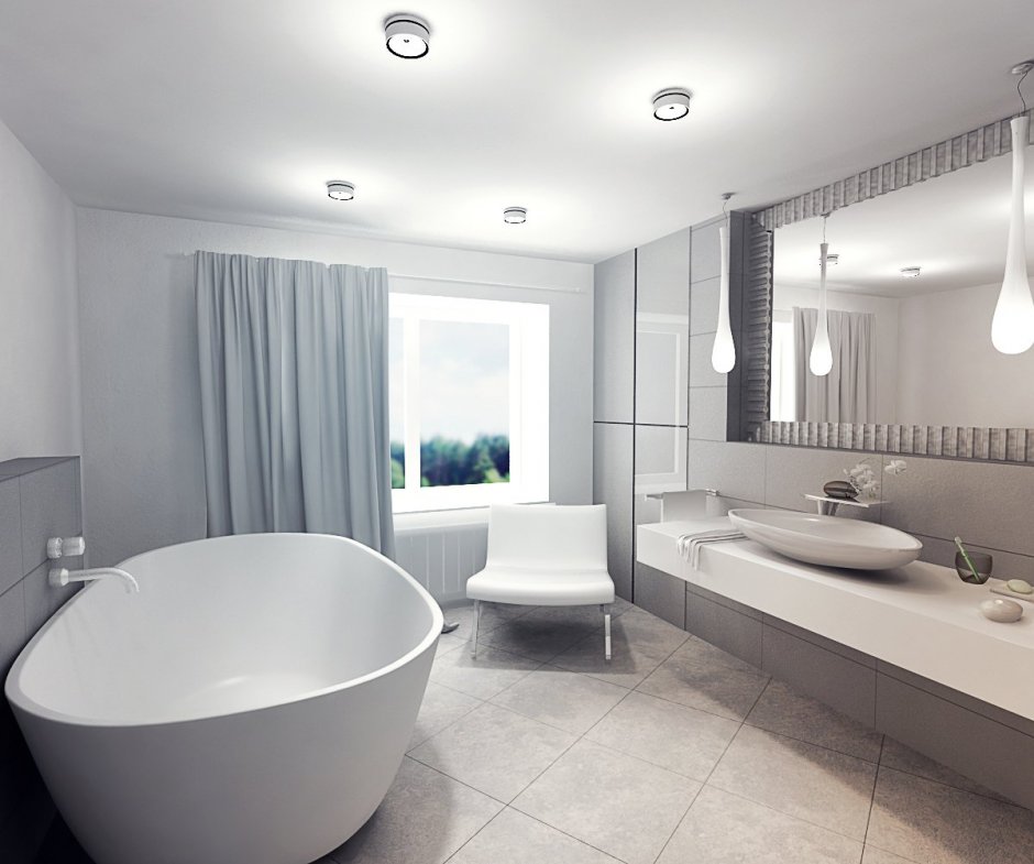 Дизайн ванной комнаты 4 кв м в серых тонах