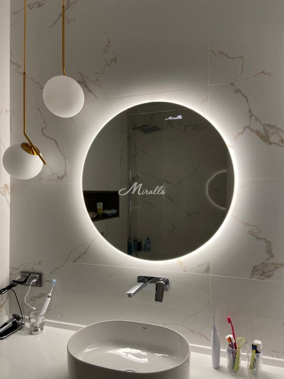 Зеркало для ванной неправильной формы (33 фото)