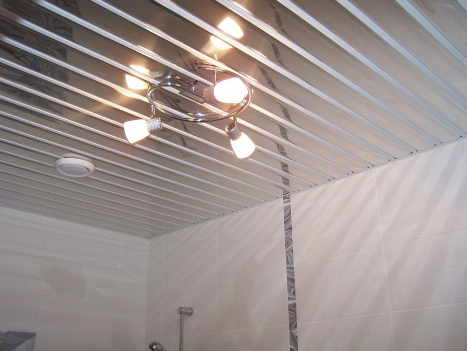 Потолок реечный алюминиевый 150мм