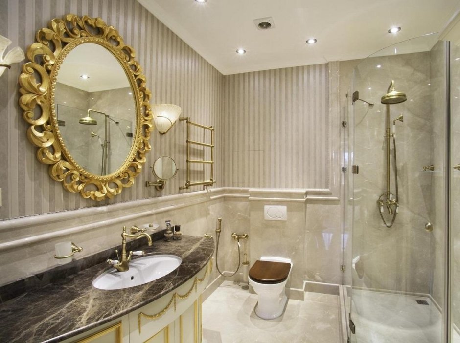 Ванная комната в стиле классики