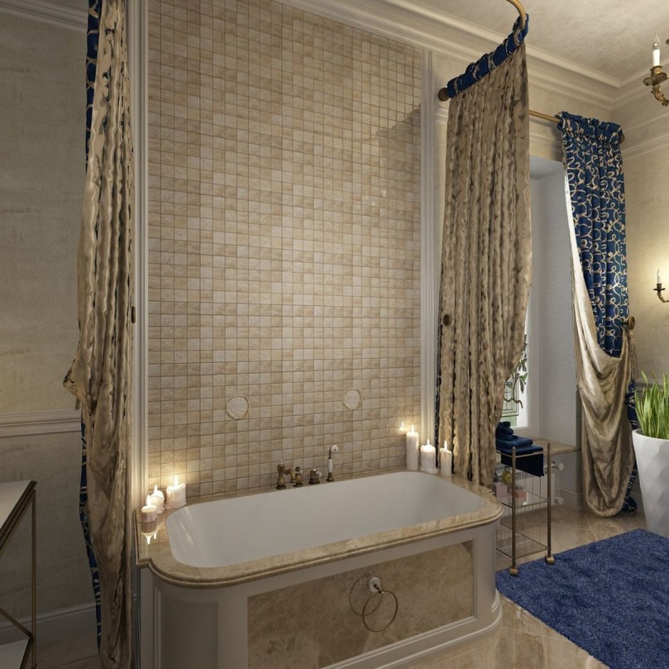 Аксессуары Ванные комнаты в классическом стиле