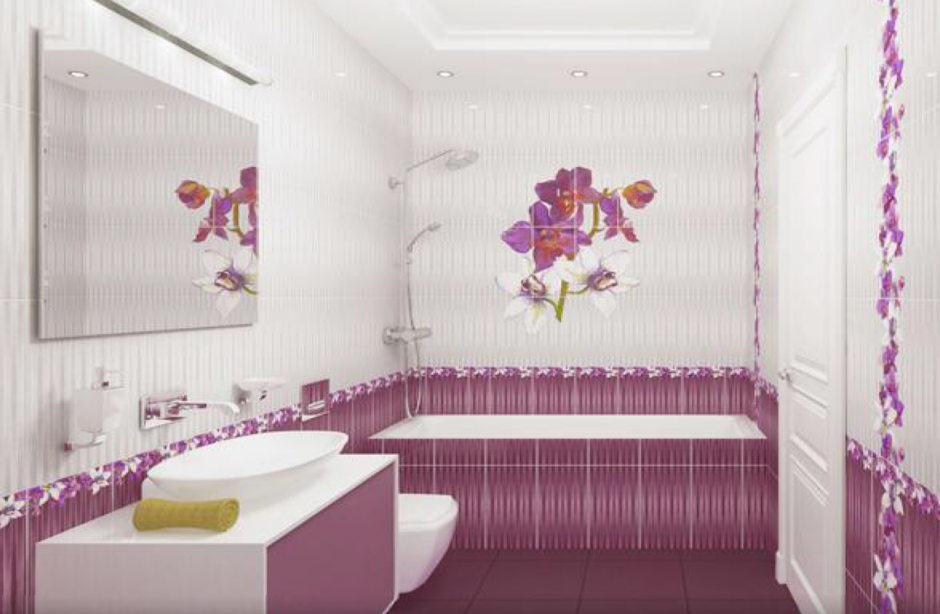 Отделочные панели для ванной комнаты