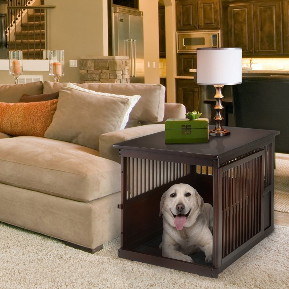 Дизайнерский домик для собаки в квартире