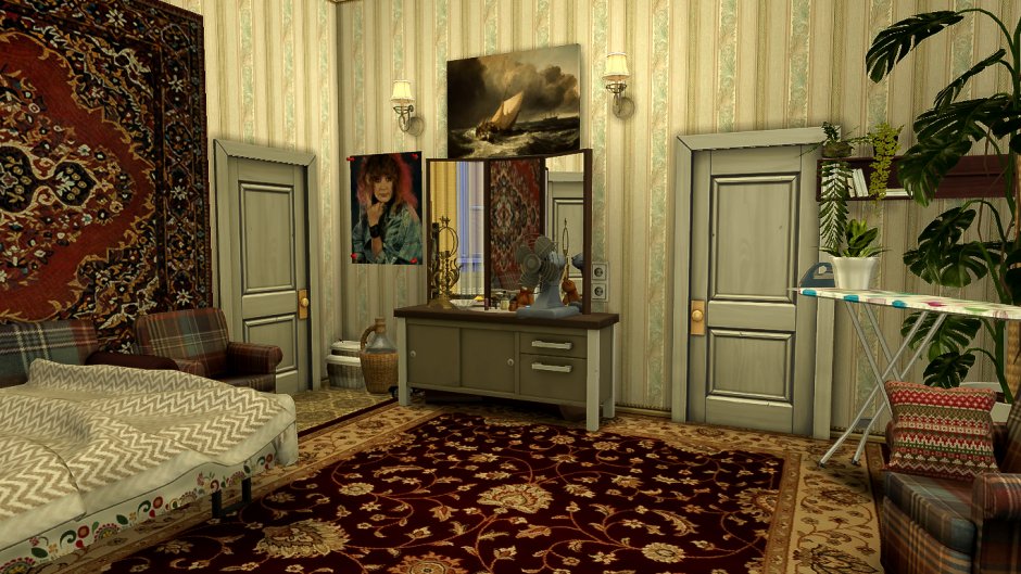 Советская спальня