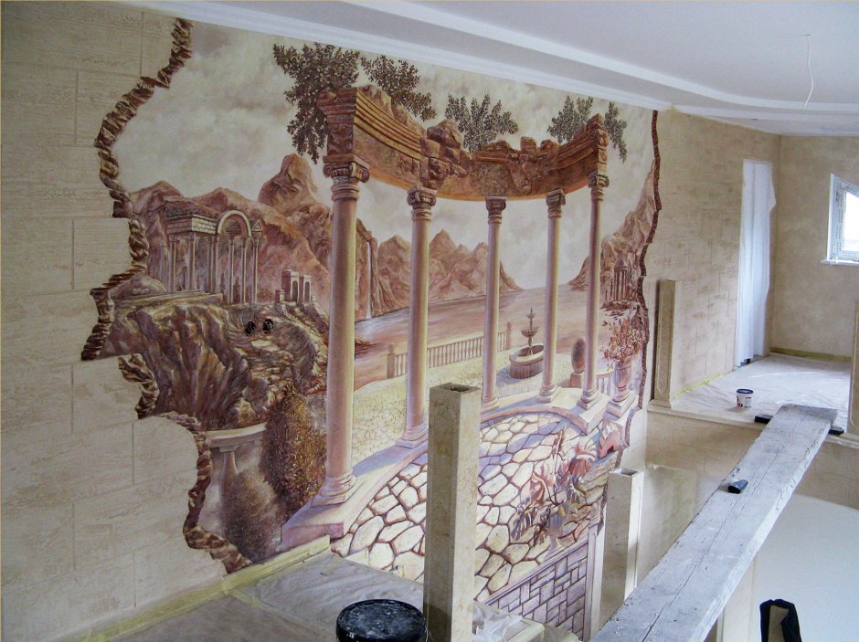 Материалы для росписи стен