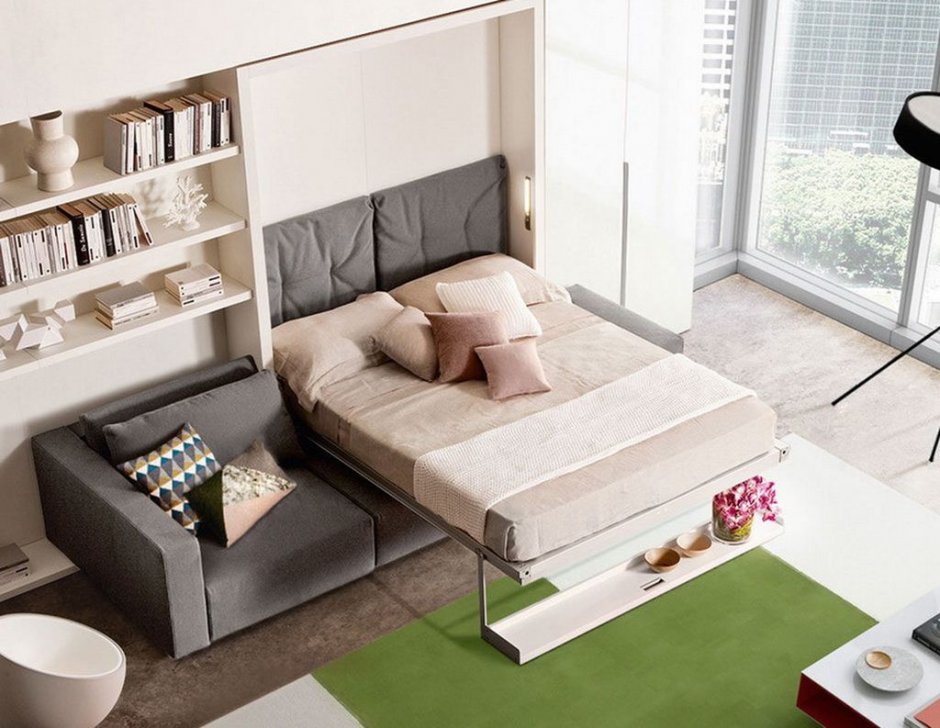 Многофункциональная мебель для маленькой квартиры трансформер (32 фото)