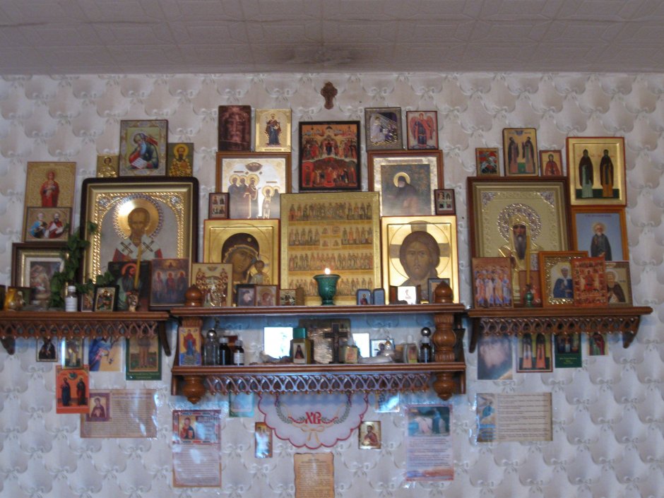 Православный уголок в доме