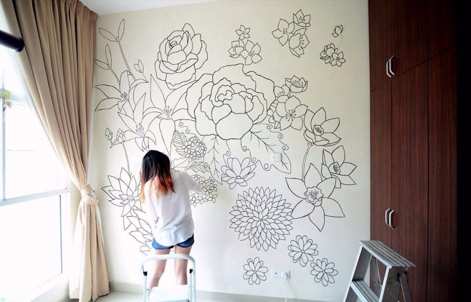 Рисование на стенах