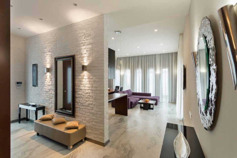 Декоративный камень в современном интерьере