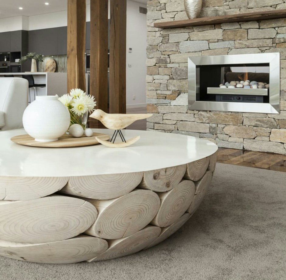 Камень в интерьере