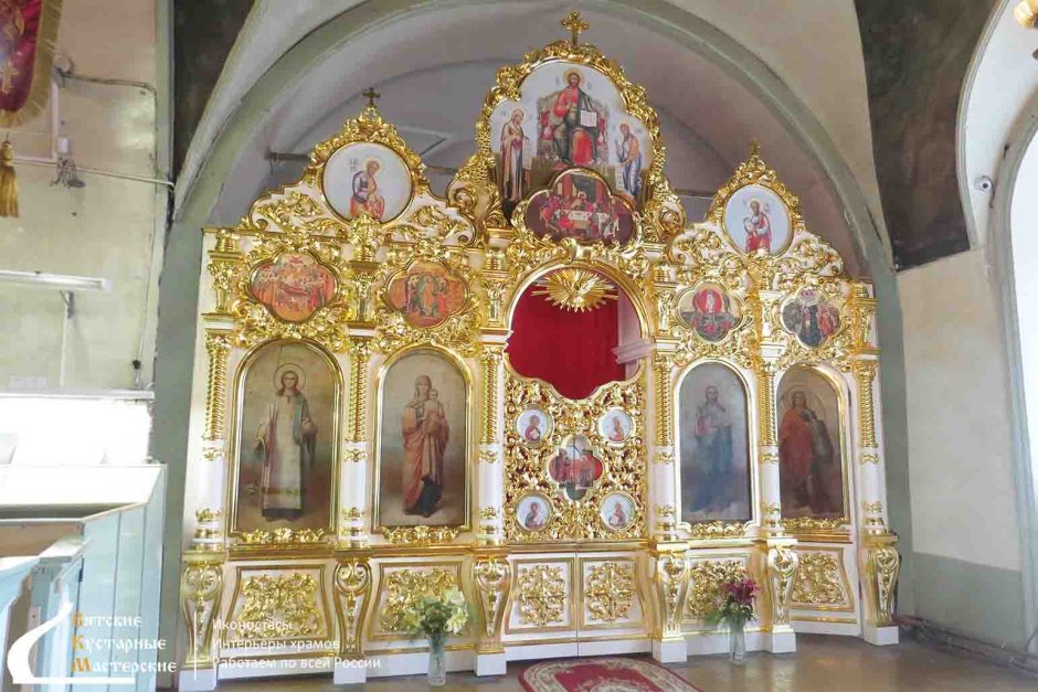 Церковь Живоначальной Троицы Высоково Нижний Новгород иконостас