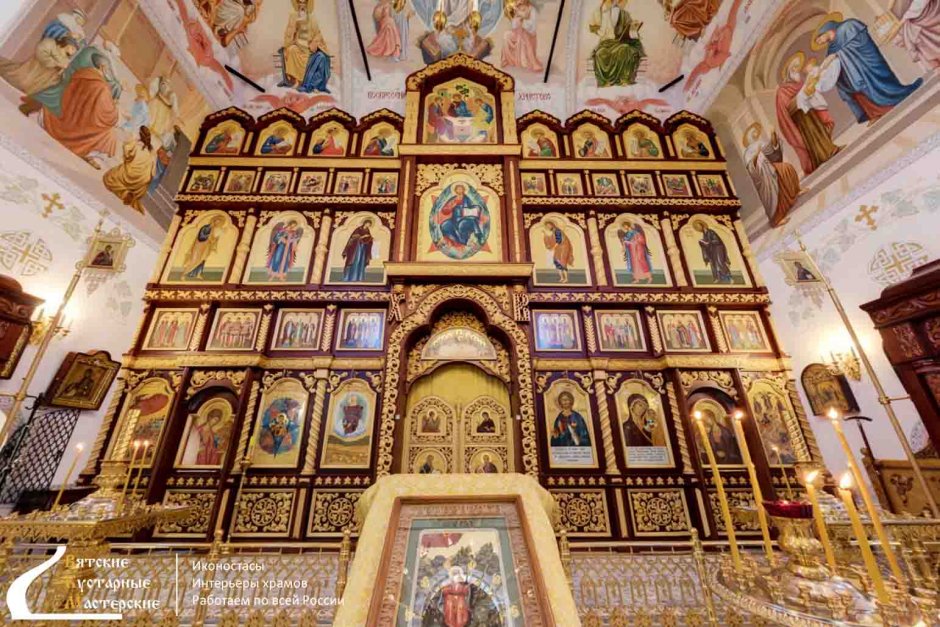 Покровский женский монастырь иконостас