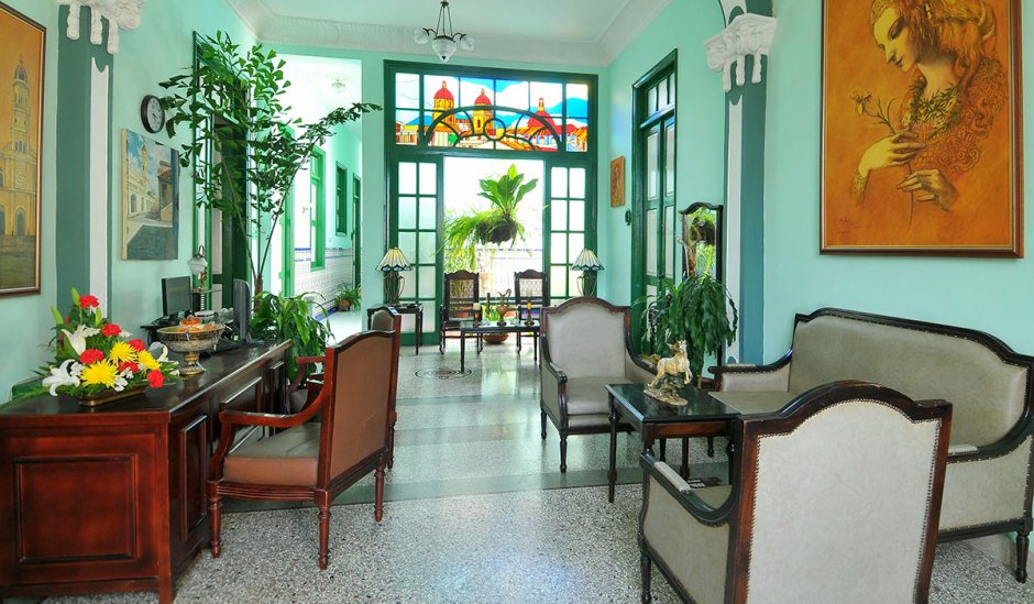 Гостиница в кубинском стиле баннер