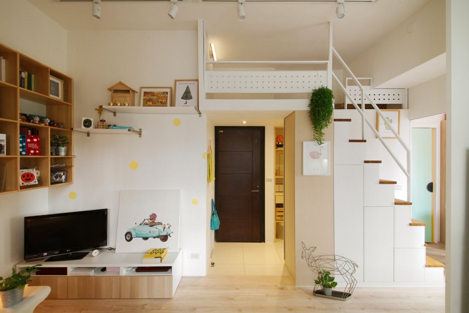 Маленькие 2 уровневые квартиры интерьер