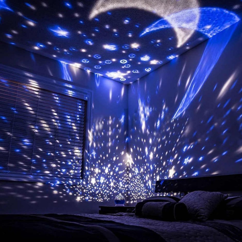 Детский ночник звездного неба Star Master Dream Rotating (фиолетовый)