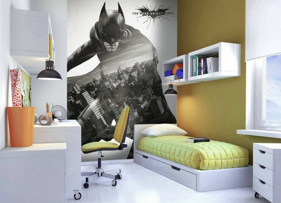 Детская кровать Бэтмен