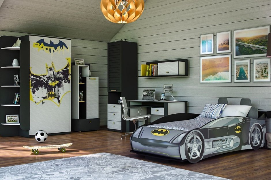 Кровать Бэтмен любимый дом
