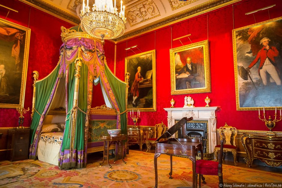 Букингемский дворец спальня королевы (34 фото)