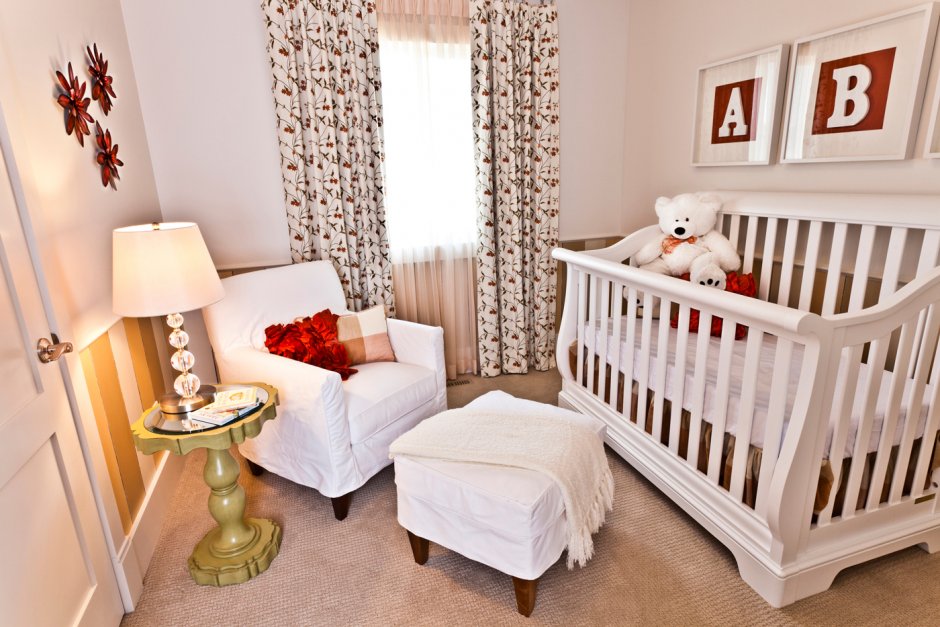 Планировка комнаты для новорожденного