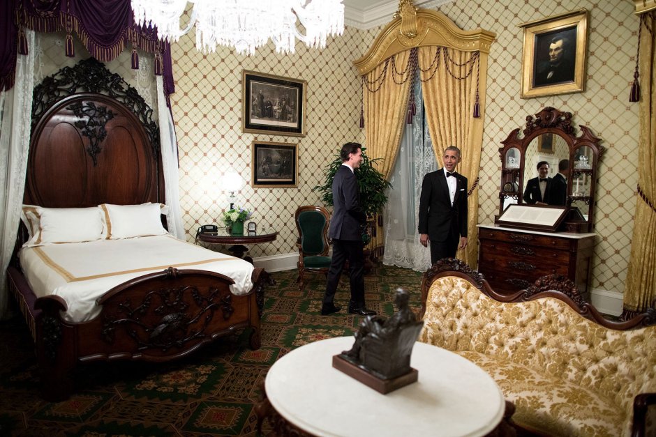 Президентская спальня в белом доме