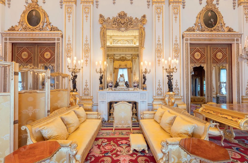Букингемский дворец белая гостиная зеркало