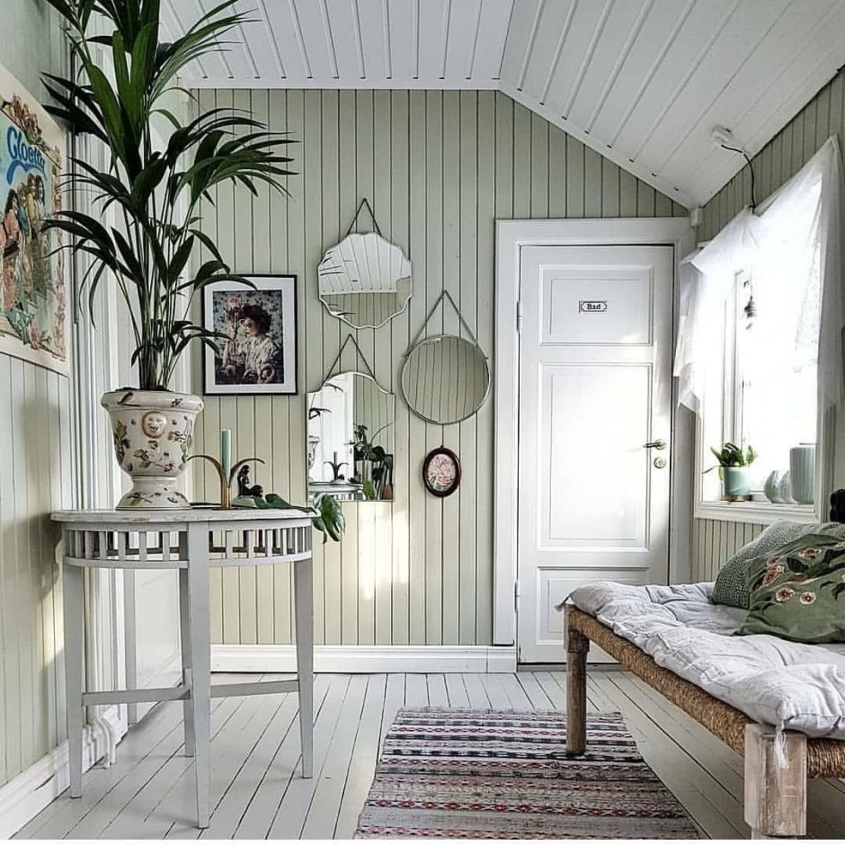 Дачная спальня в скандинавском стиле (35 фото)