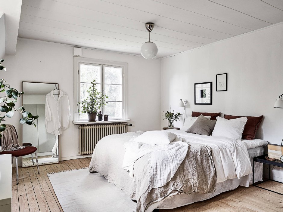 Уютная комната в скандинавском стиле