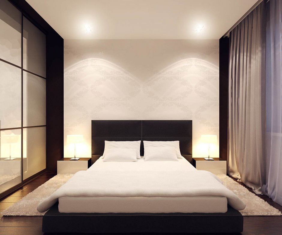 Спальня в стиле минимимализма