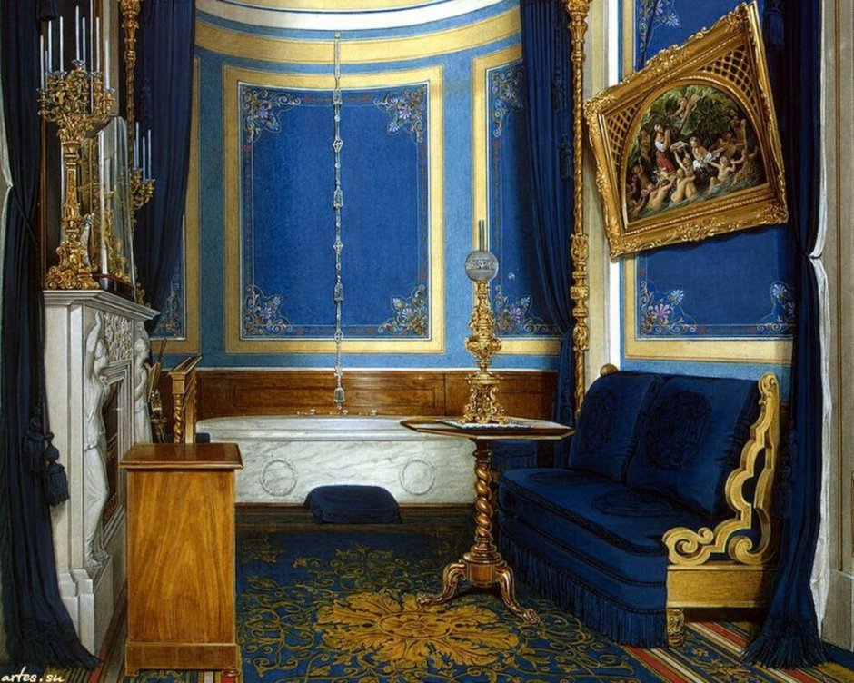 Спальня Марии Александровны в зимнем Дворце