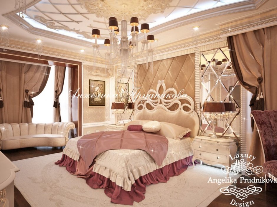 Анжелика Прудникова спальня в мансарде