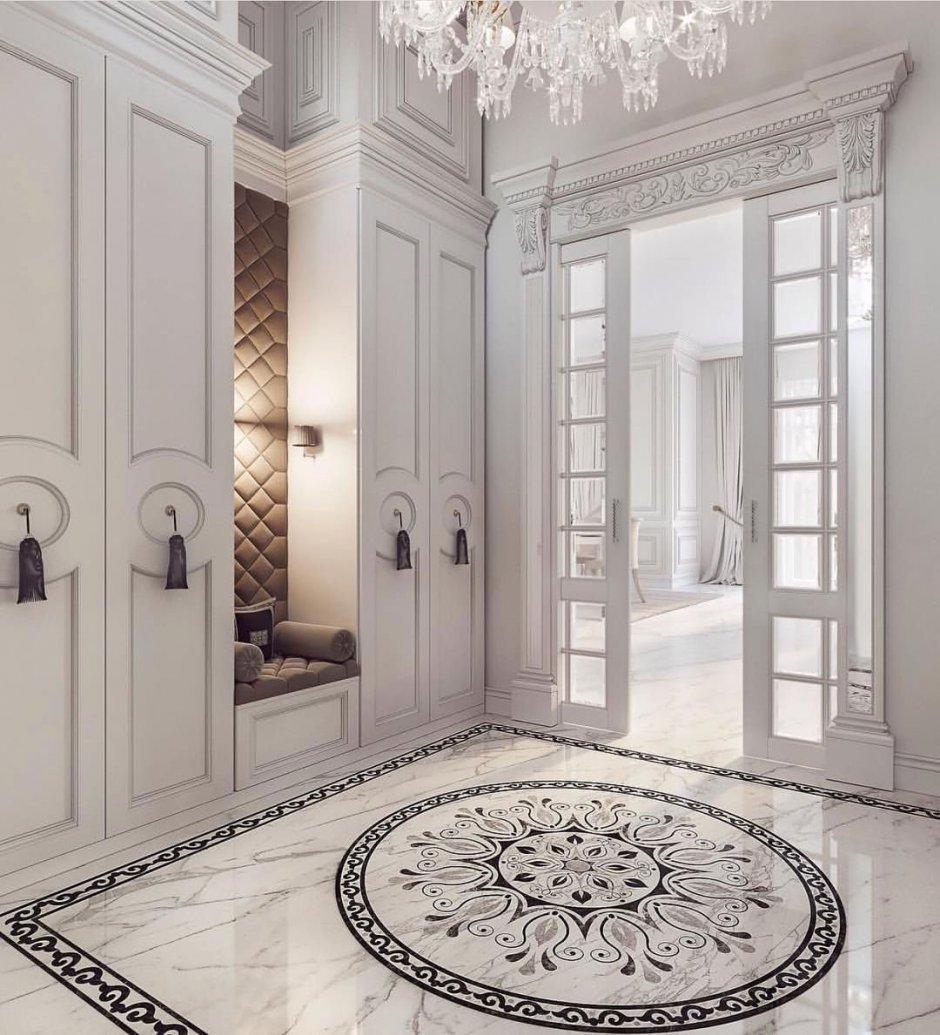 Interior Design Luxury прихожка Холл