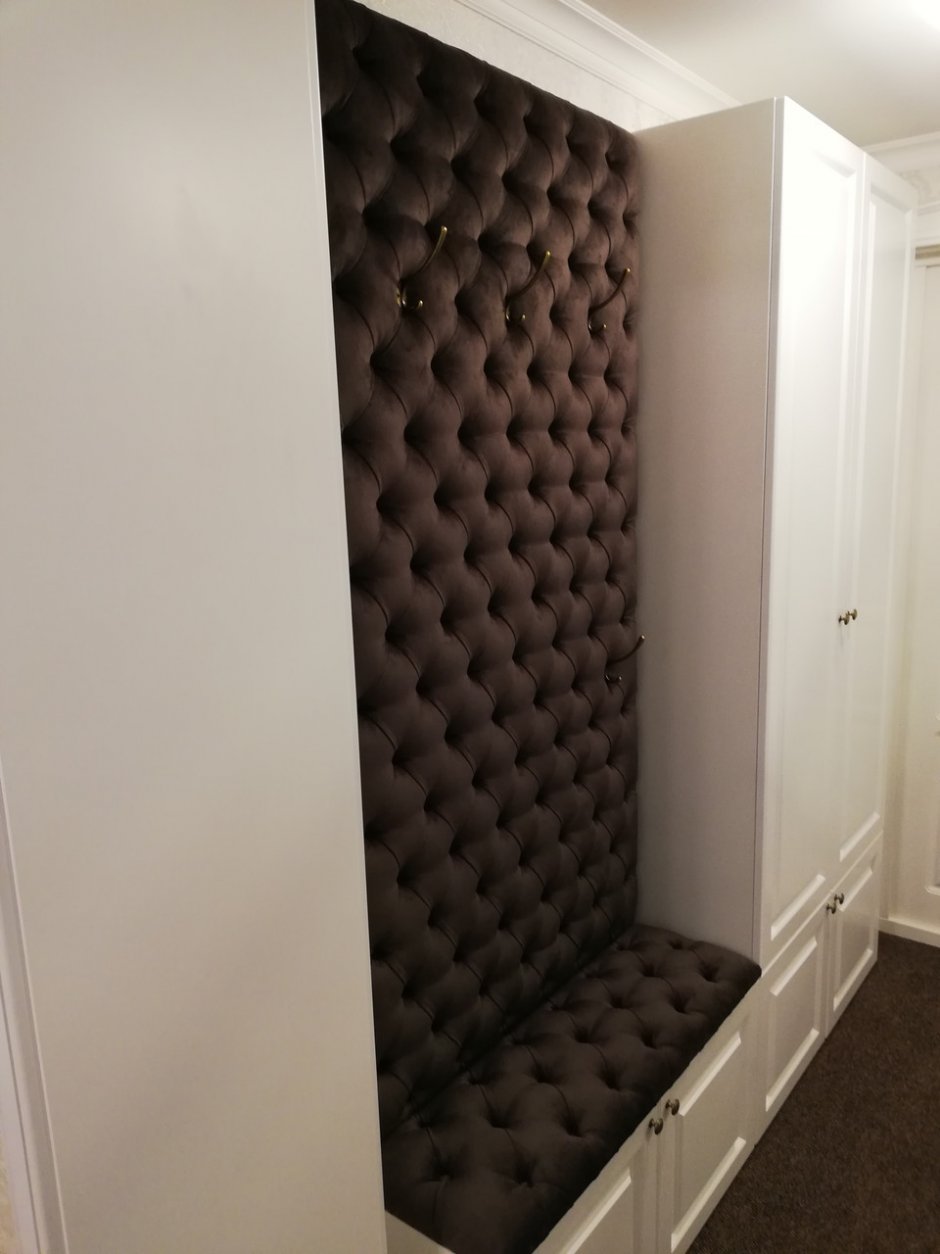 Мягкие стеновые панели в коридор