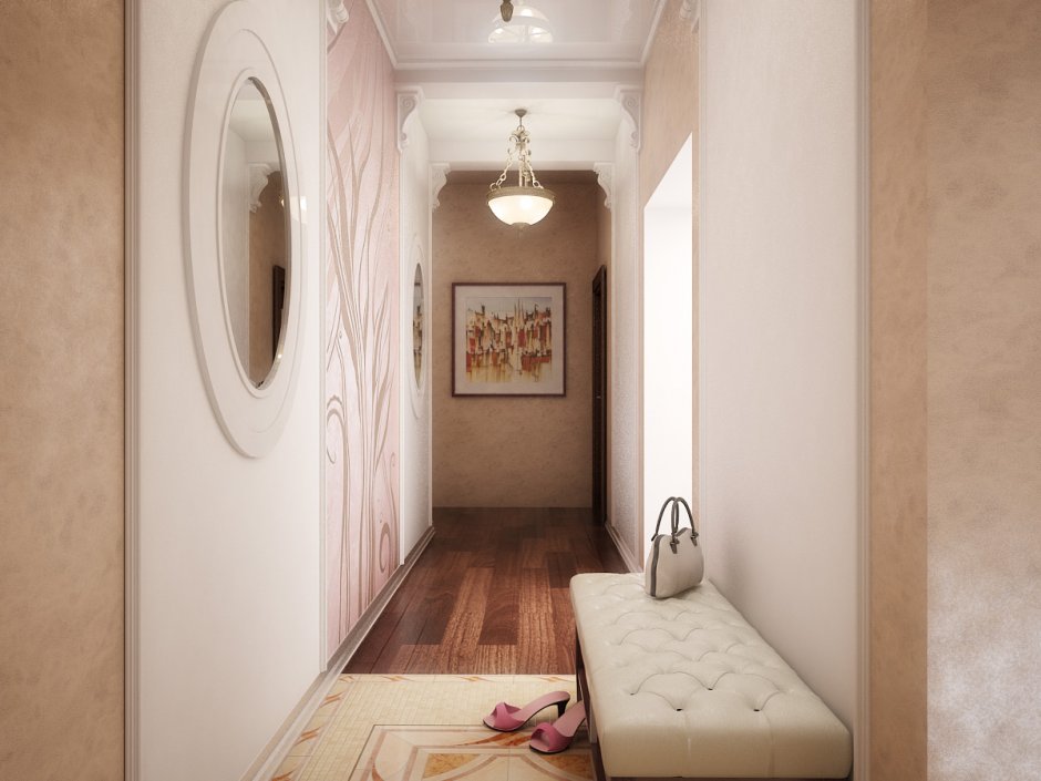 Уютный коридор в квартире