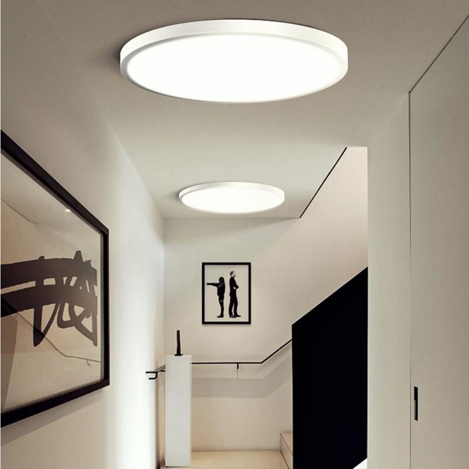 Накладной светодиодный светильник для коридора