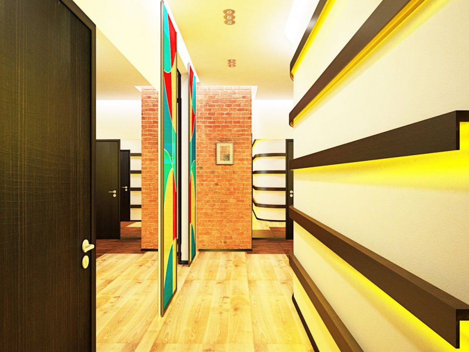 Цветовые решения для коридора