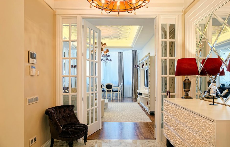 Интерьер проходной прихожей